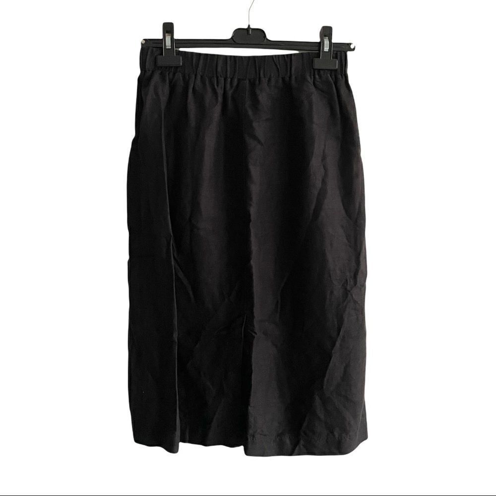 ARITZIA Wilfred Knee-Length Midi Skirt Black S